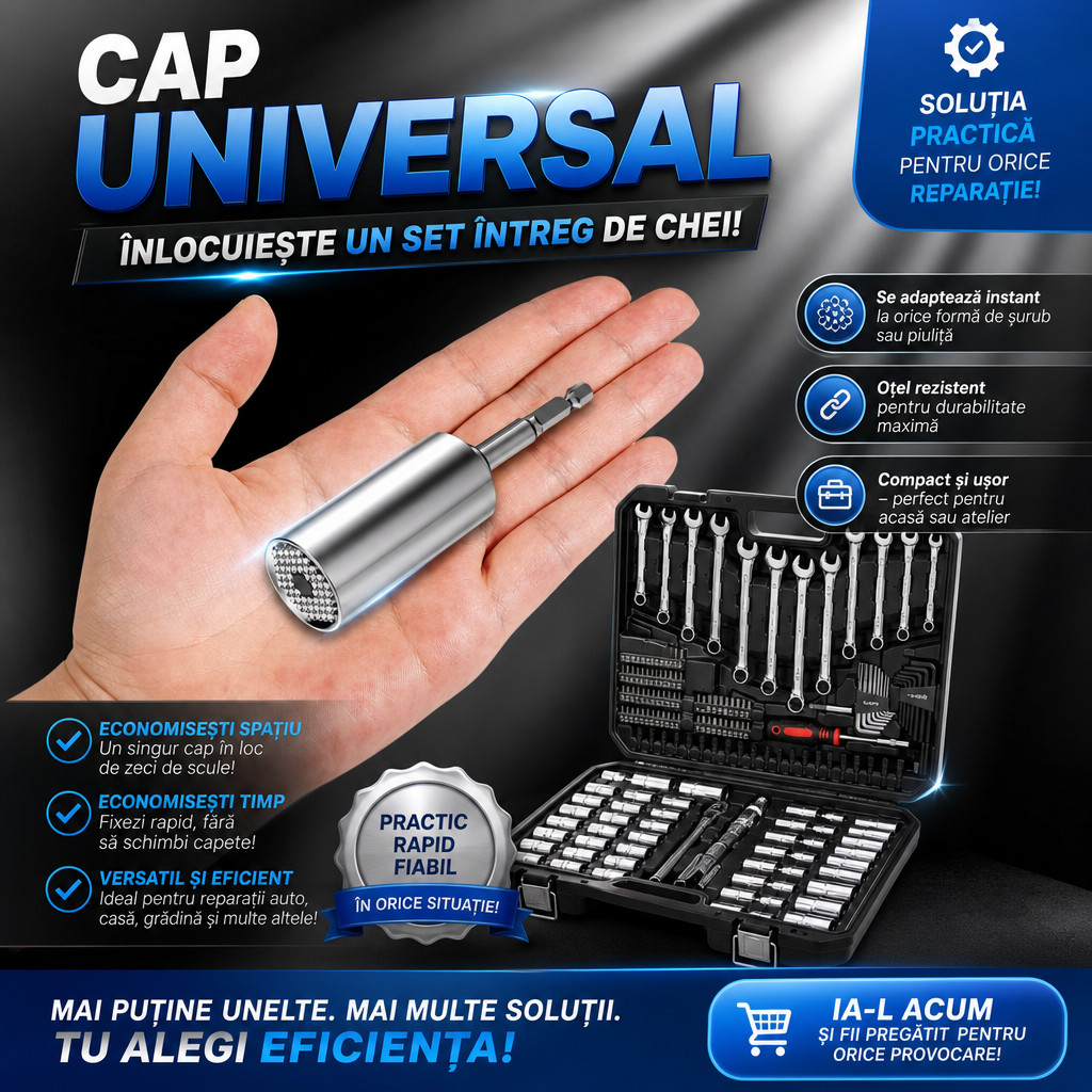⚡ Cheia Universală Multifuncțională – Adio trusei de chei!